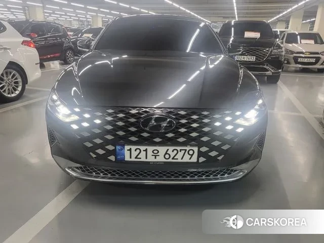 Hyundai The New Grandeur IG Hybrid 2022 Серый из Кореи