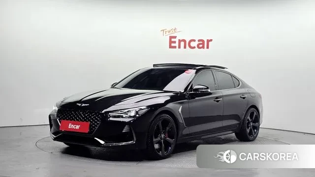 Genesis G70 2018 Черный из Кореи