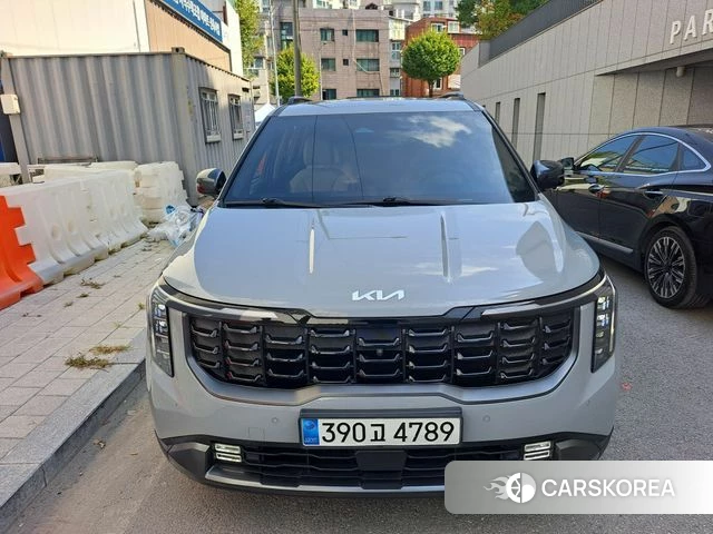 Kia The New Carnival 4th Generation 2024 Серебристо-серый из Кореи