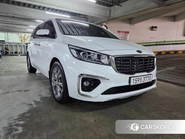 Kia The New Carnival 2019 Белый из Кореи
