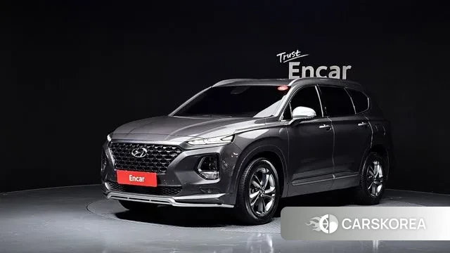 Hyundai Santa Fe TM 2018 Серый из Кореи