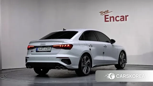 Audi S3 (8Y) 2023 Белый из Кореи