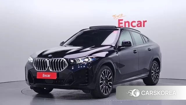 BMW X6 (G06) 2024 Синий из Кореи