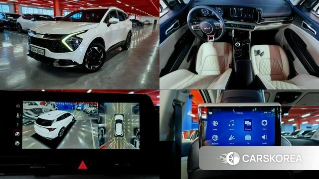 Kia Sportage 5th Generation 2022 Белый из Кореи