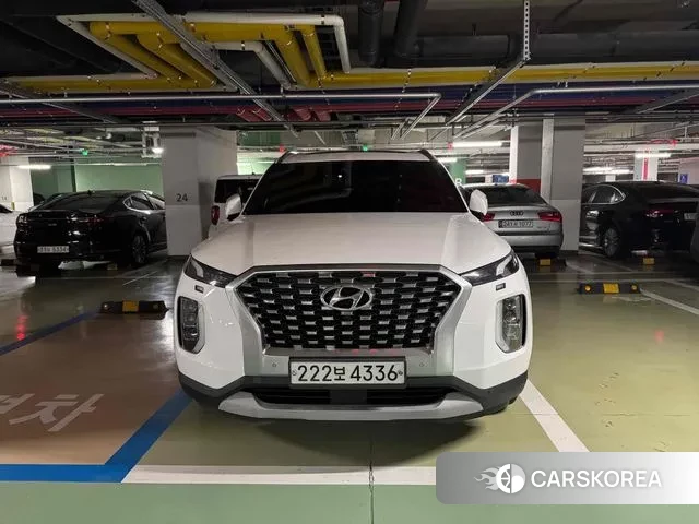 Hyundai Palisade 2019 Белый из Кореи