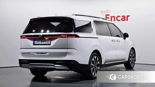 Kia Carnival 4th generation 2021 Белый из Кореи