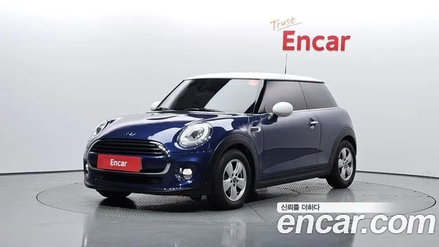 Mini Cooper 2018 Синий из Кореи