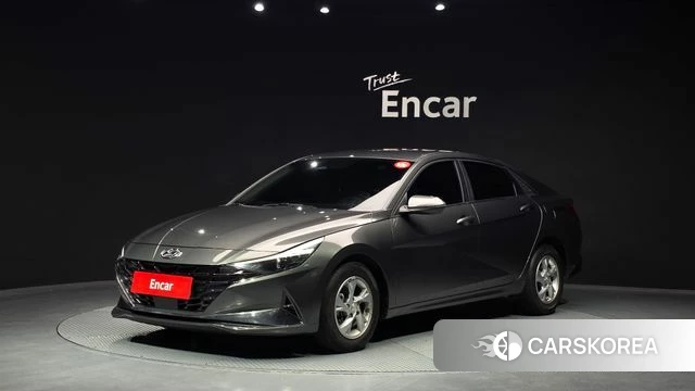 Hyundai Avante (CN7) 2021 Серый из Кореи