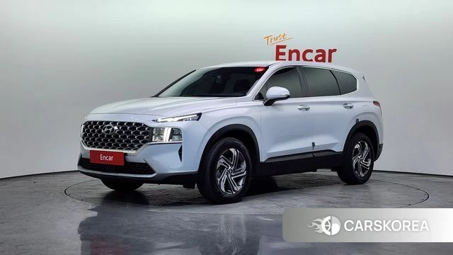 Hyundai The New Santa Fe 2021 Белый из Кореи