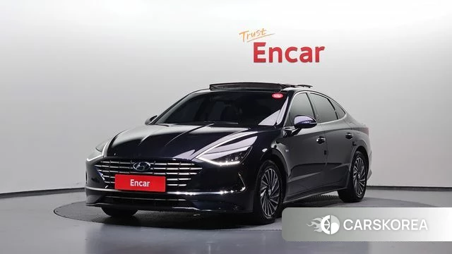Hyundai Sonata Hybrid (DN8) 2019 Синий из Кореи