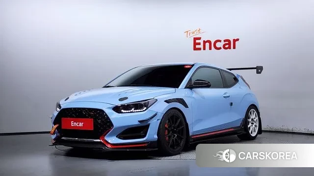 Hyundai Veloster (JS) 2020 Небесно-голубой из Кореи