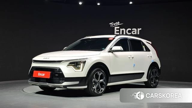 Kia Di Ol Nu Niro 2022 Белый из Кореи