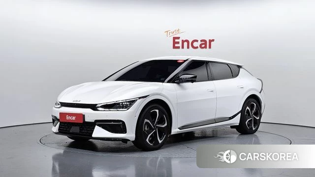 Kia EV6 2023 Белый из Кореи