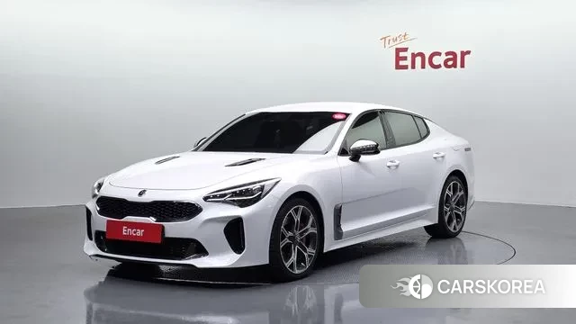 Kia Stinger 2019 Белый из Кореи