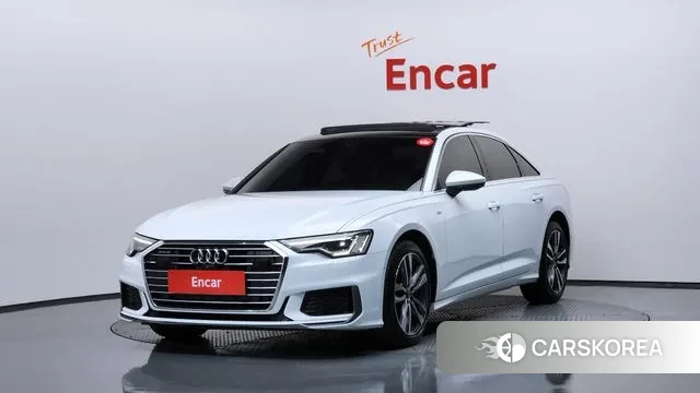 Audi A6 (C8) 2022 Белый из Кореи