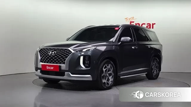 Hyundai Palisade 2021 Серый из Кореи