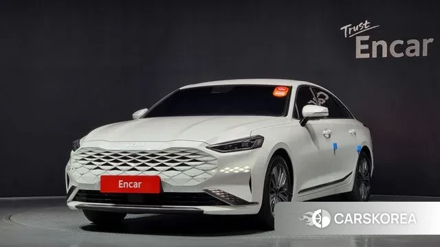 Kia K8 Hybrid 2022 Белый из Кореи