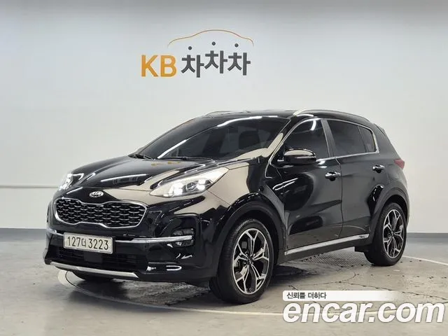 Kia Sportage The Bold 2020 Черный из Кореи