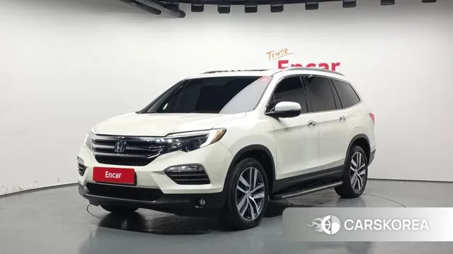 Honda Pilot 3rd generation 2018 Белый из Кореи