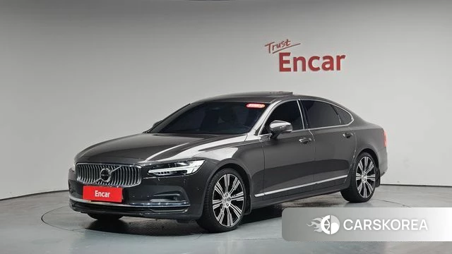 Volvo S90 2022 Серый из Кореи