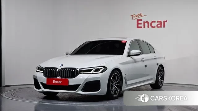 BMW 5 Series (G30) 2021 Белый из Кореи
