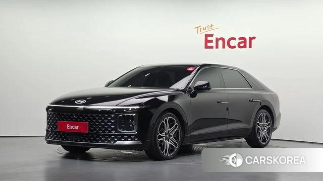 Hyundai Grandeur (GN7) 2023 Черный из Кореи