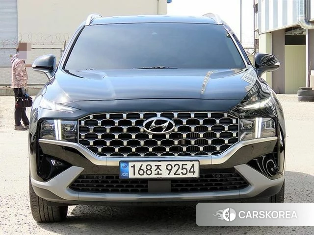 Hyundai The New Santa Fe 2022 Черный из Кореи