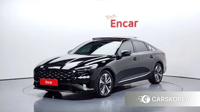 Kia K8 Hybrid 2023 Черный из Кореи