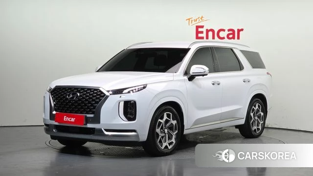 Hyundai Palisade 2021 Белый из Кореи