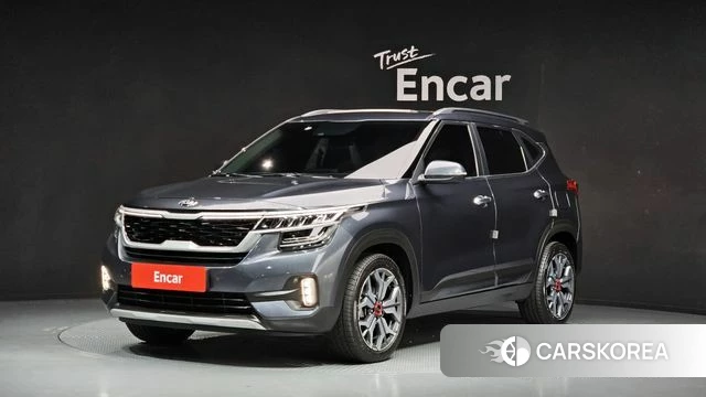 Kia Seltos 2021 Серый из Кореи