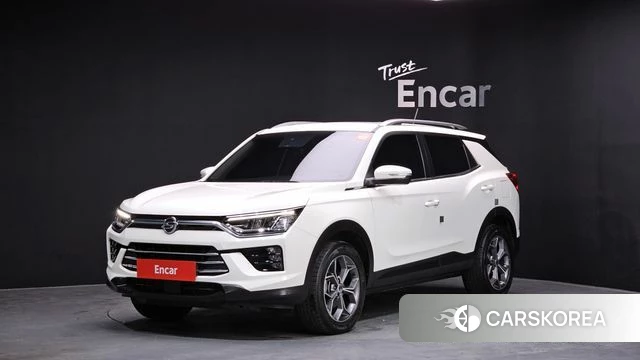 Ssangyong Beautiful Korando 2021 Белый из Кореи