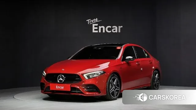 Mercedes-Benz A-Class W177 2022 Красный из Кореи