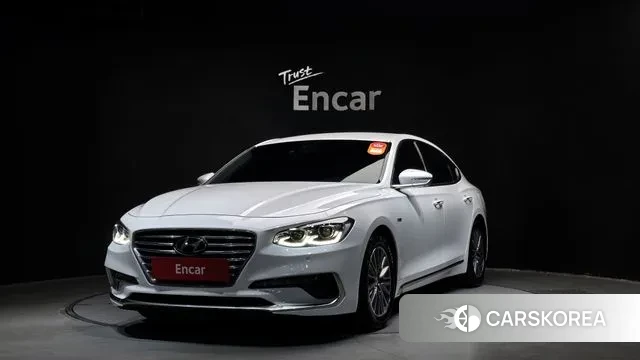 Hyundai Grandeur IG Hybrid 2018 Белый из Кореи