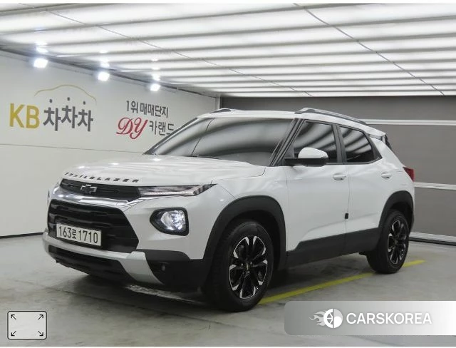 Chevrolet (GM Daewoo) Trailblazer 2021 Белый из Кореи