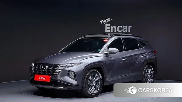 Hyundai Tucson Hybrid (NX4) 2021 Серый из Кореи