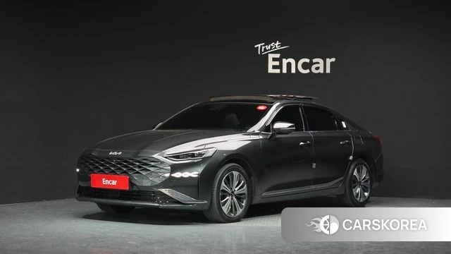 Kia K8 Hybrid 2022 Серый из Кореи