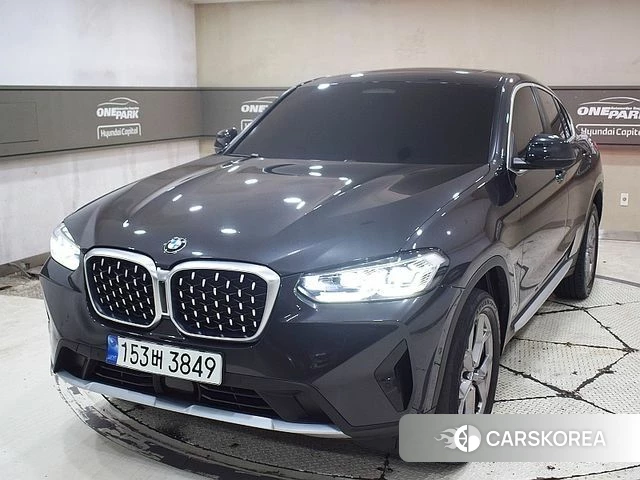 BMW X4 (G02) 2022 Серый из Кореи