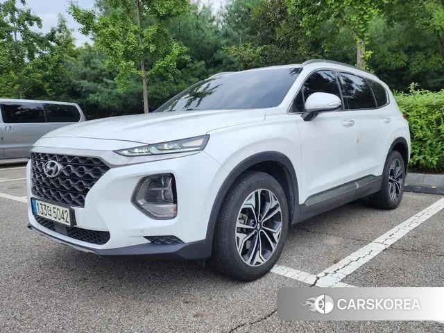 Hyundai Santa Fe TM 2018 Белый из Кореи