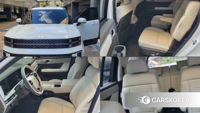 Hyundai Santa Fe (MX5) 2023 Белый из Кореи