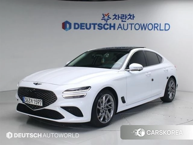 Genesis The New G70 2022 Белый из Кореи