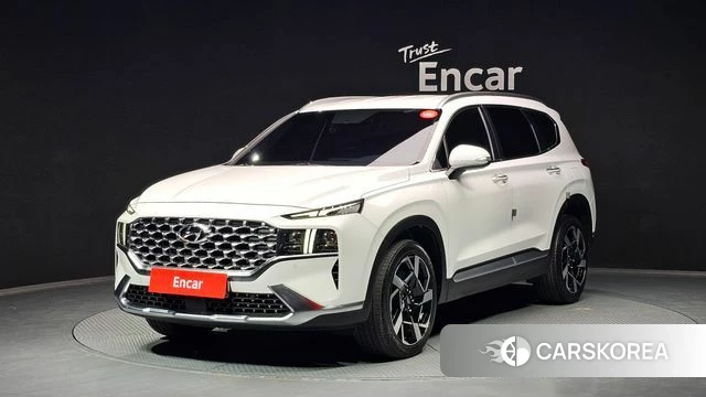 Hyundai The New Santa Fe 2021 Белый из Кореи
