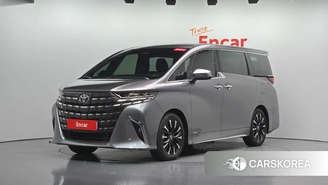 Toyota Alphard 4th Generation 2024 Серебристо-серый из Кореи