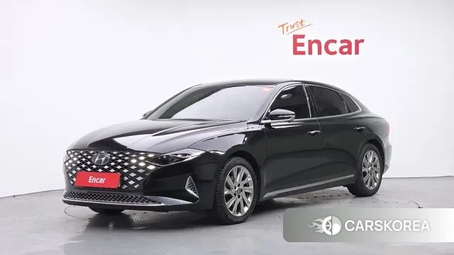 Hyundai The New Grandeur IG Hybrid 2022 Черный из Кореи