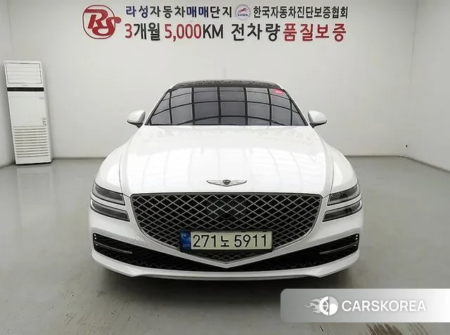 Genesis G80 (RG3) 2021 Белый из Кореи