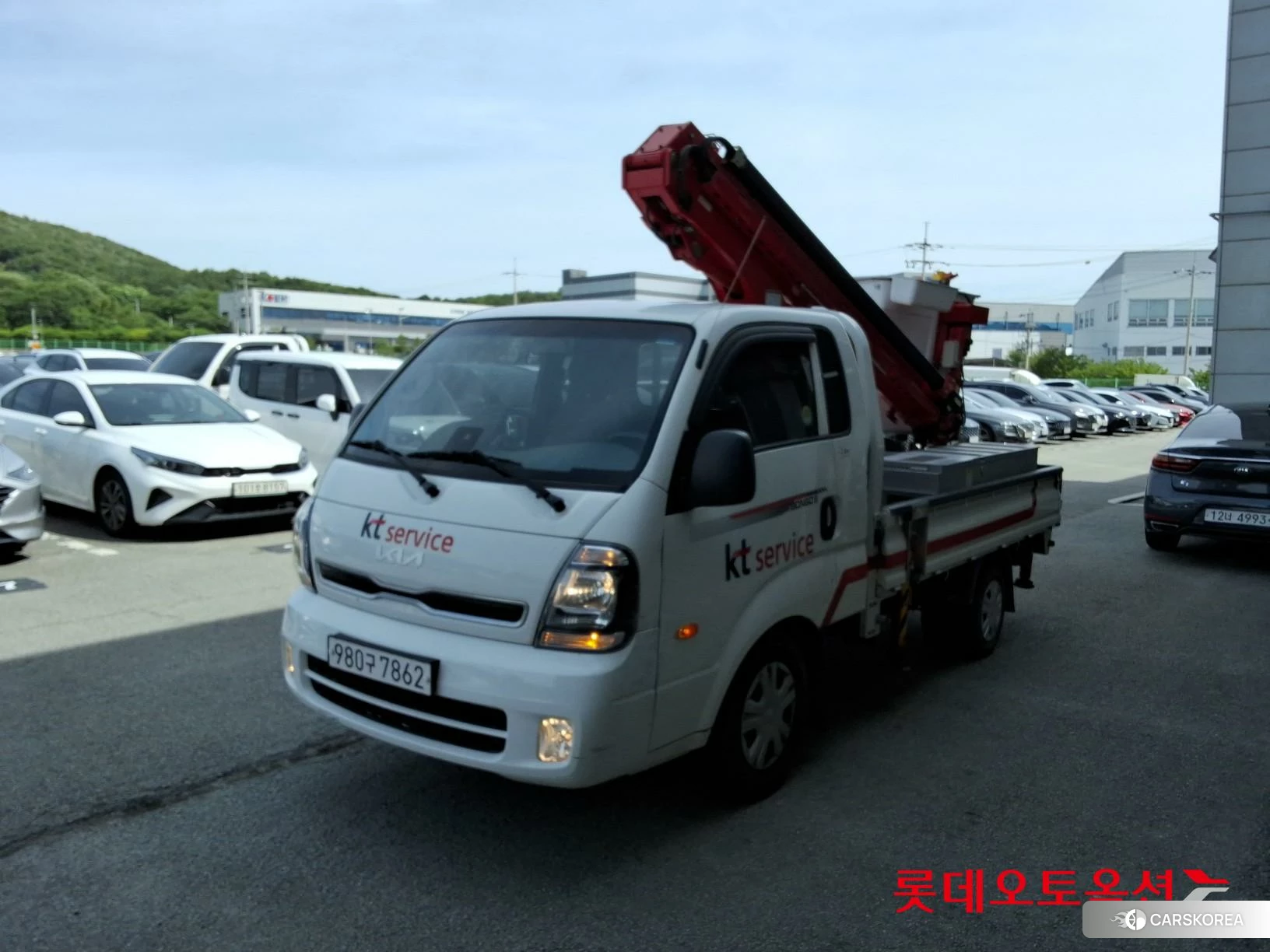 Kia Donghae Goso Work Car 2022 Белый из Кореи