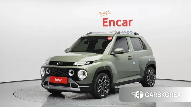Hyundai Casper 2021 Светло-зеленый из Кореи