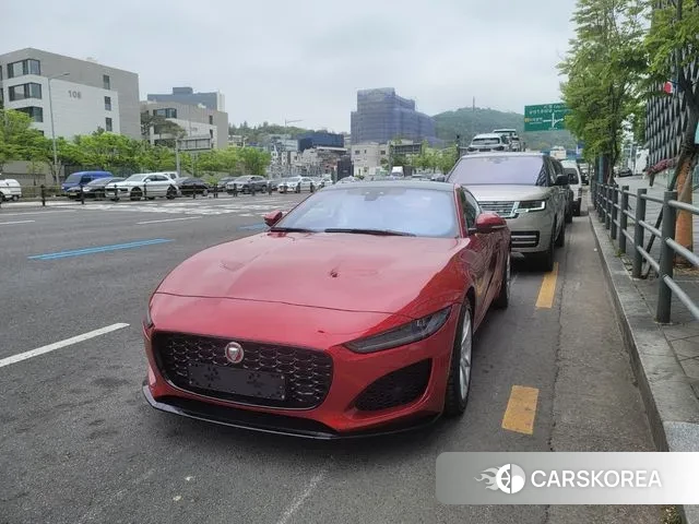 Jaguar F-TYPE 2023 Красный из Кореи
