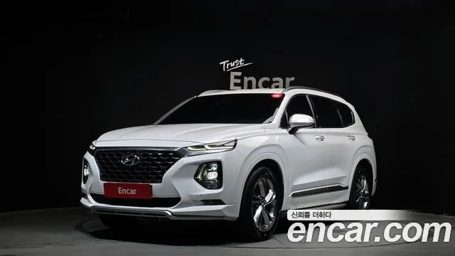 Hyundai Santa Fe TM 2018 Белый из Кореи