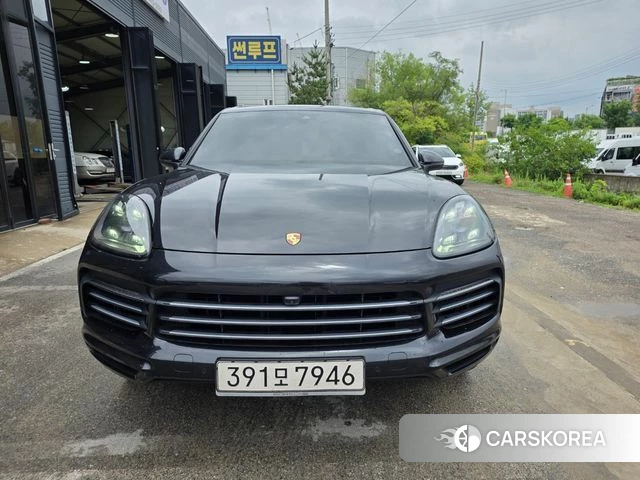 Porsche Cayenne (PO536) 2020 Черный из Кореи