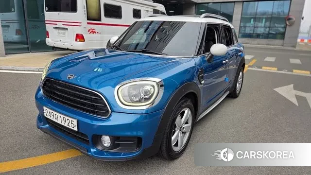 Mini Cooper Countryman 2019 Синий из Кореи